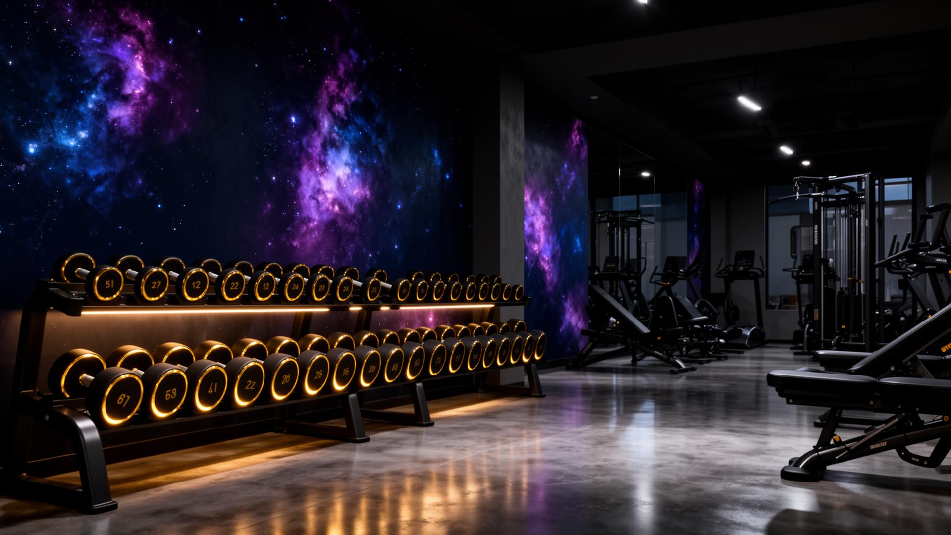 Area utama Galaxy Fitness
